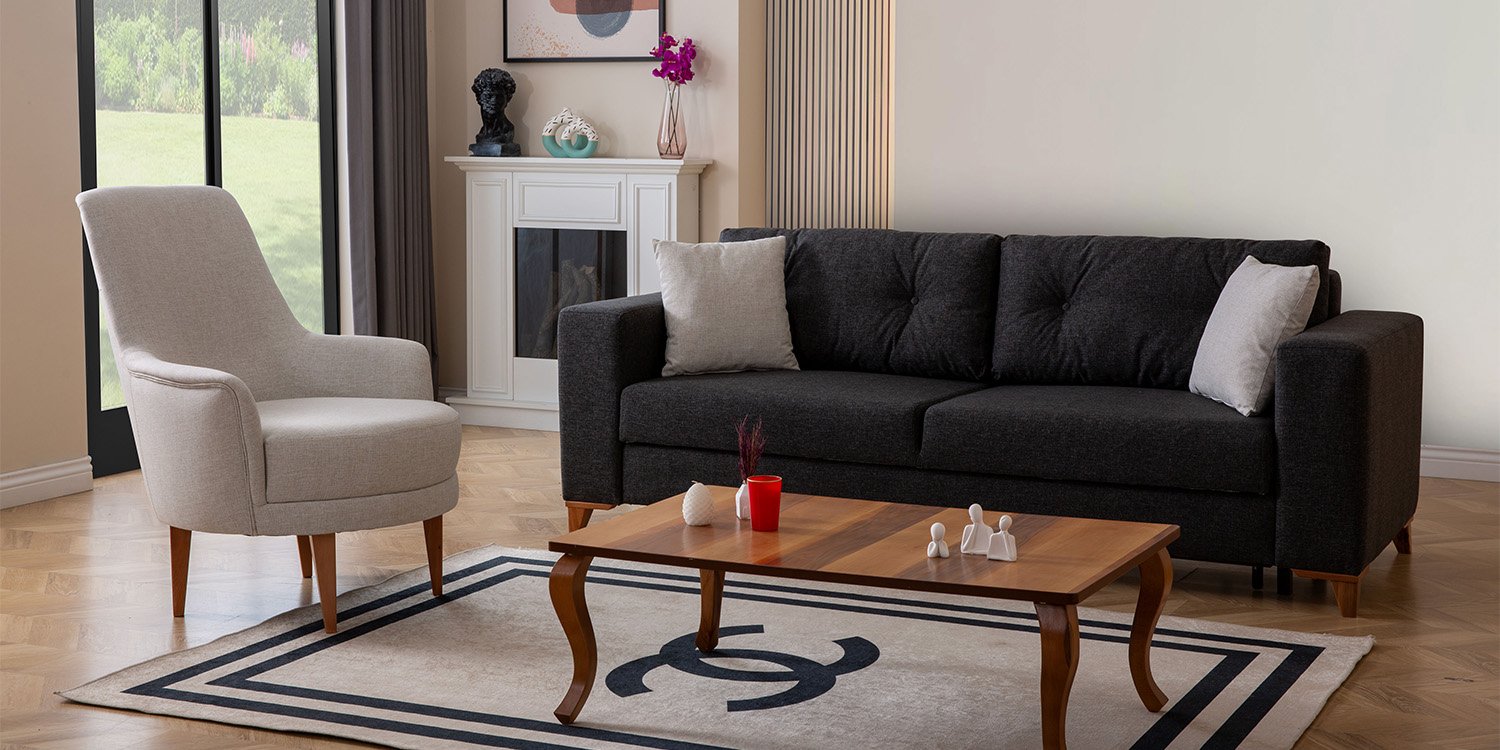 Kumsal Koltuk Takımı Ahşap