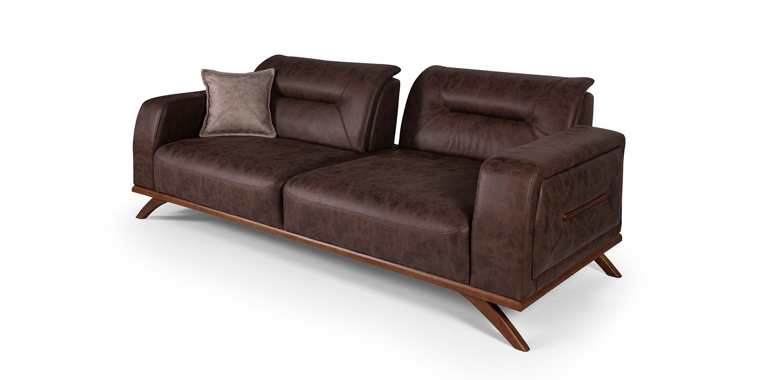 Pera Koltuk Takımı Kahve