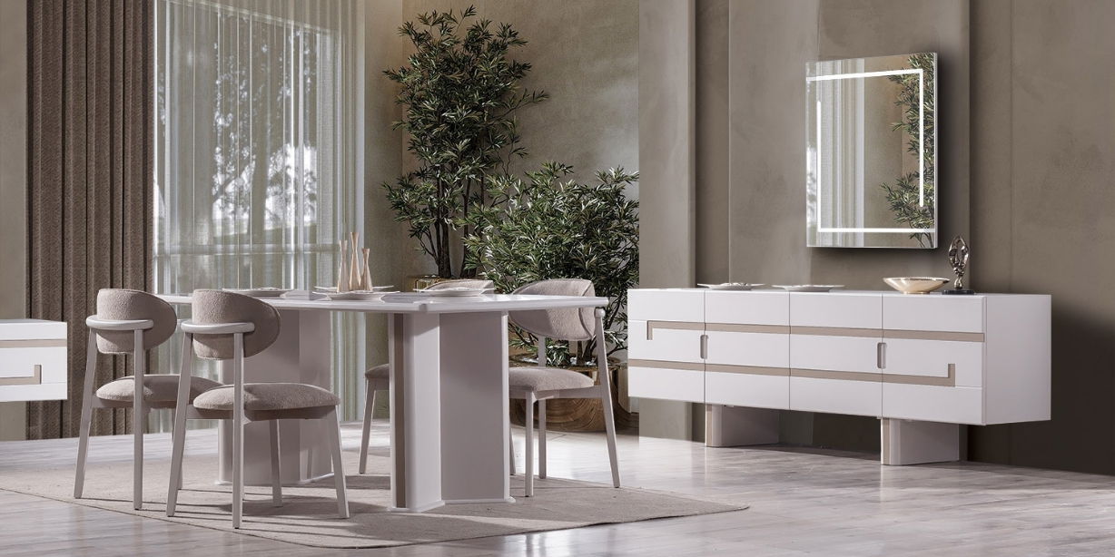 Zümrüt Yemek Odası Takımı